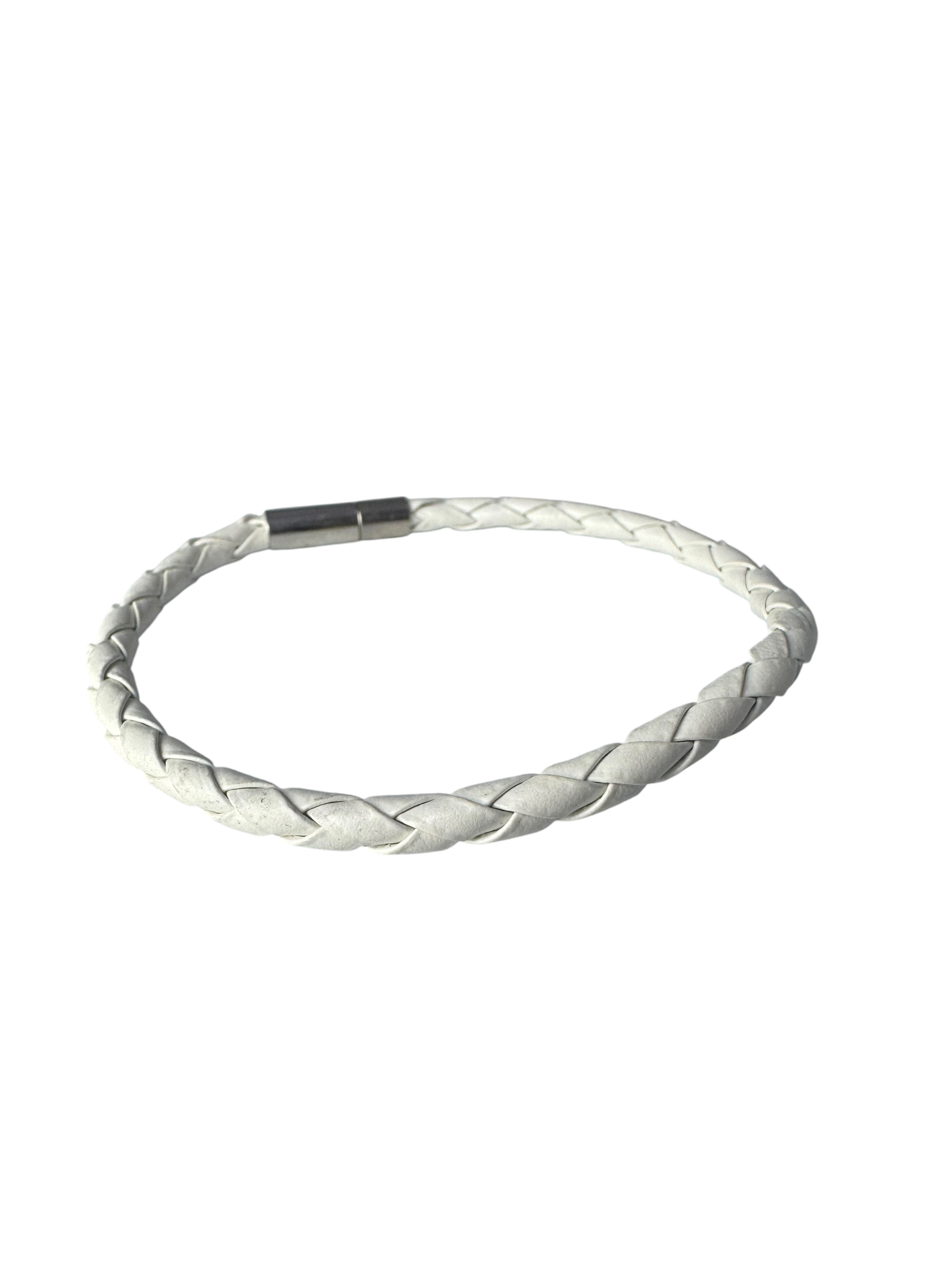 Arctic Weave Leather Bracelet